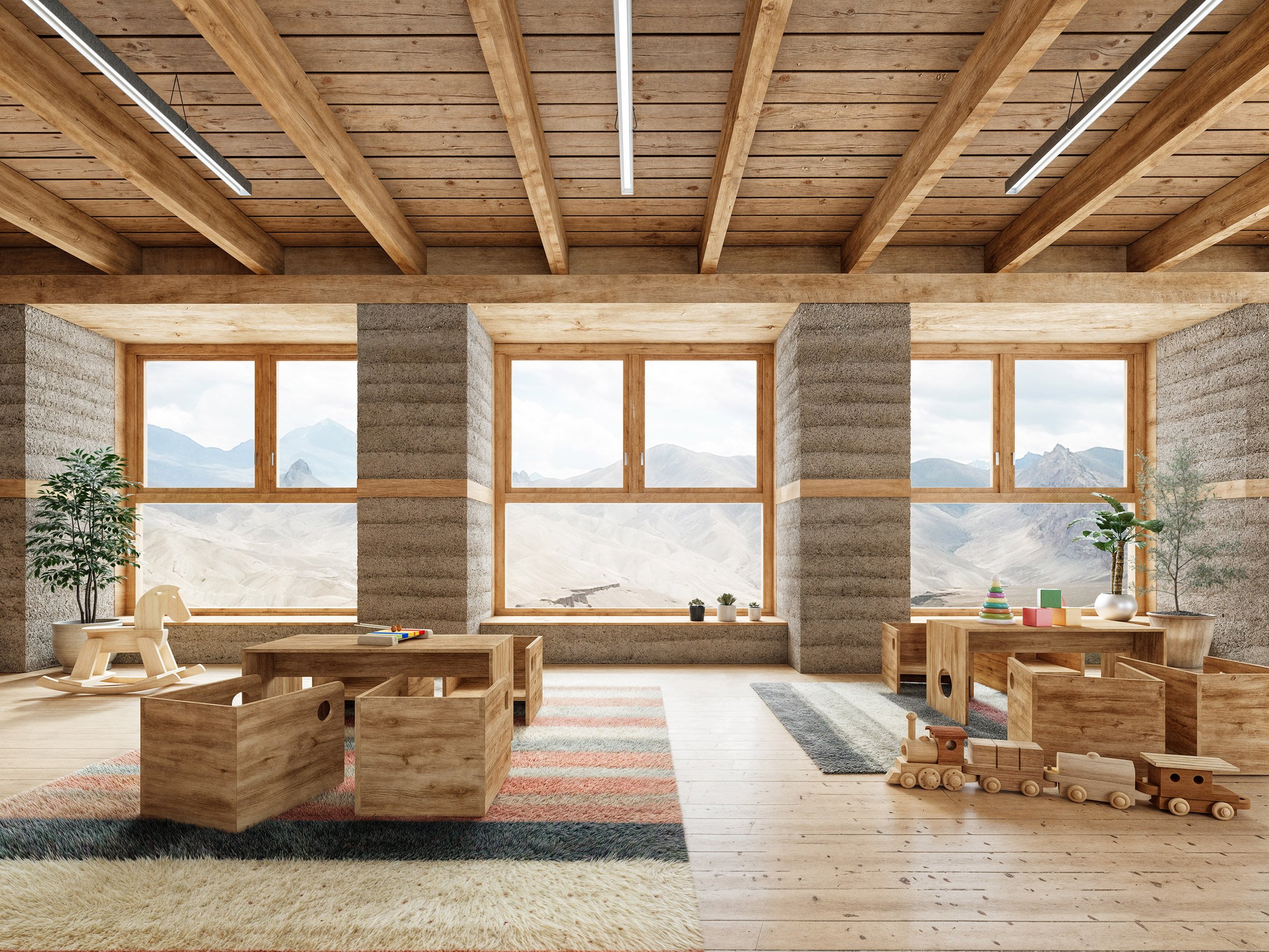 印度北部文化敏感型学前教育学校丨Chybik + Kristof-26