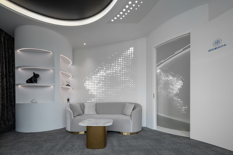 冷疗空间 · 艺术与科技的完美融合丨壹中构造团队-21