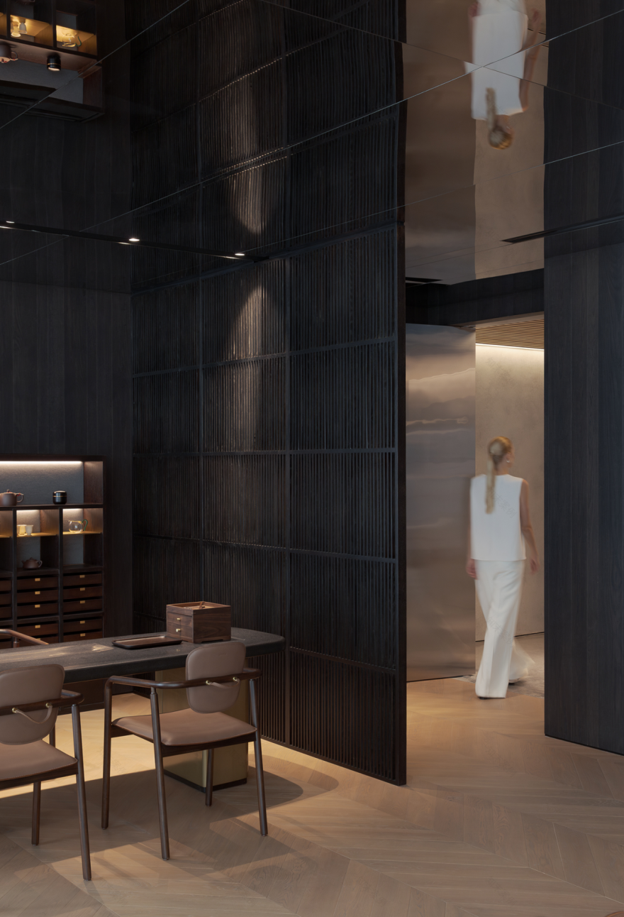 佛山悍高六角大楼艺术餐厅丨中国佛山丨E Studio壹所-44