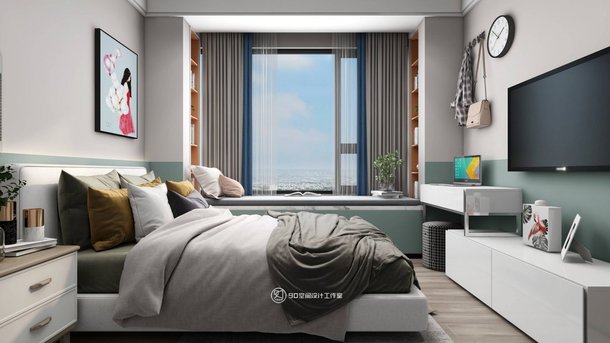 蜜雪冰城北欧风室内设计-56