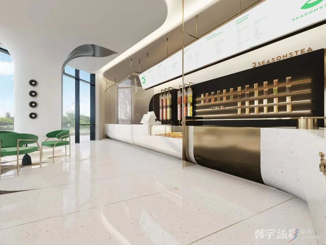 三千旬果茶连锁店丨中国成都丨韩宇装饰商装部,韩宇添彩软装部-36