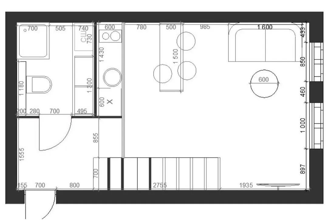 25㎡带夹层的小宅空间设计丨Studeco Design-10