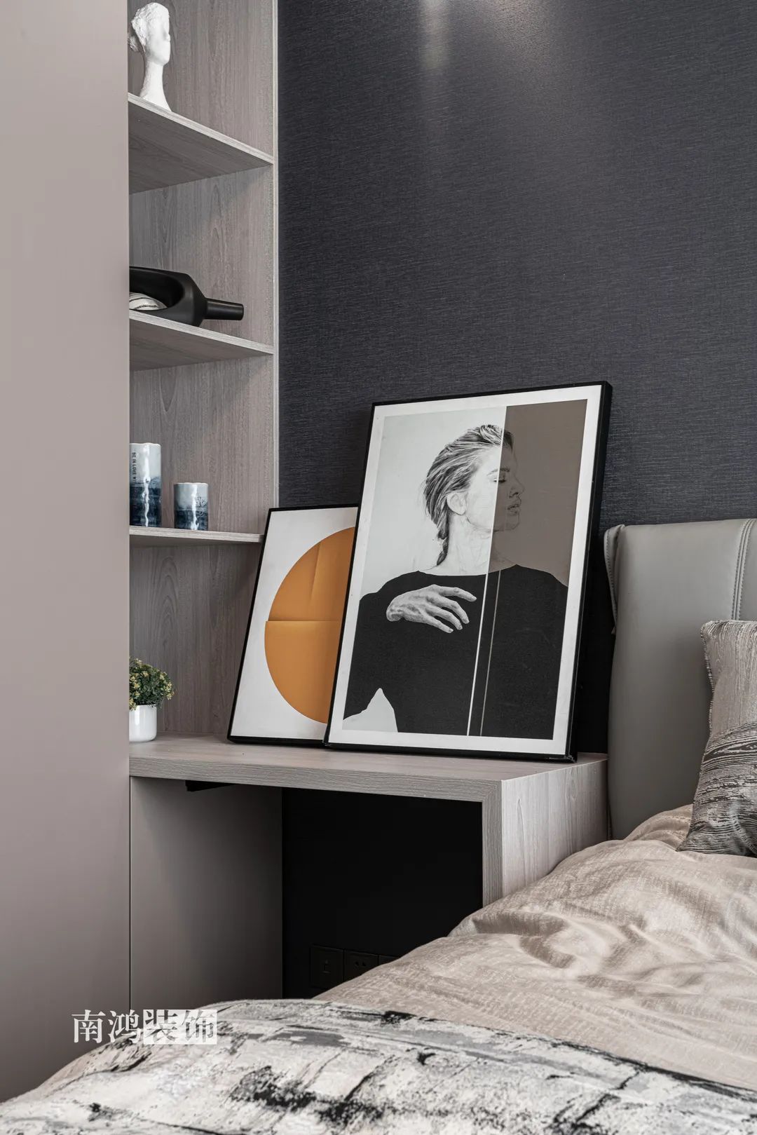 学成府 128㎡现代风格大平层设计丨浙江南鸿装饰-53