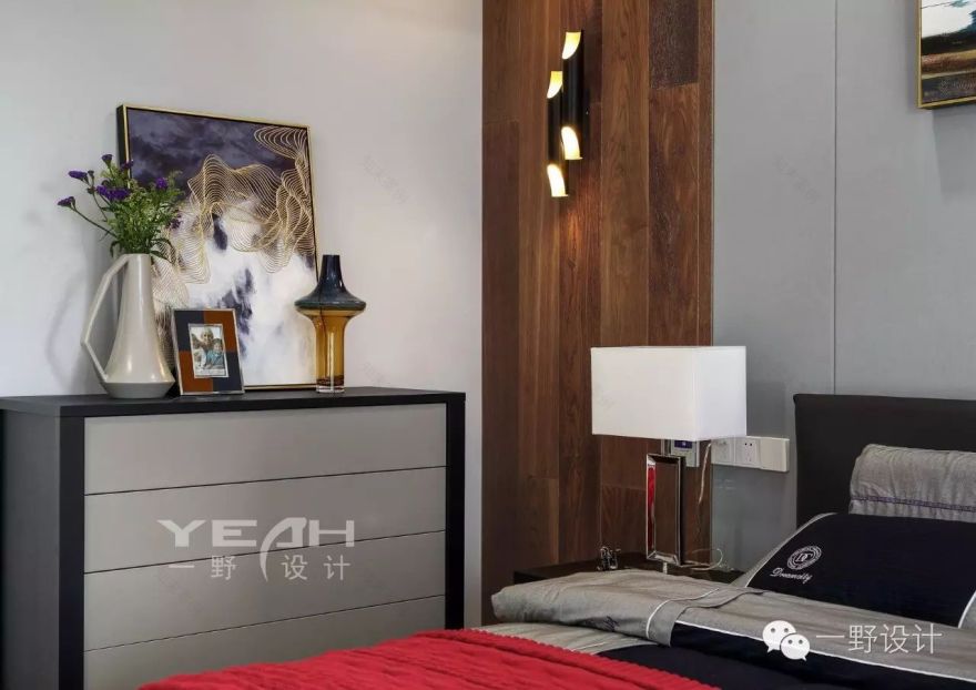 水岸清华瀚宫,现代简约蓝调空间-25