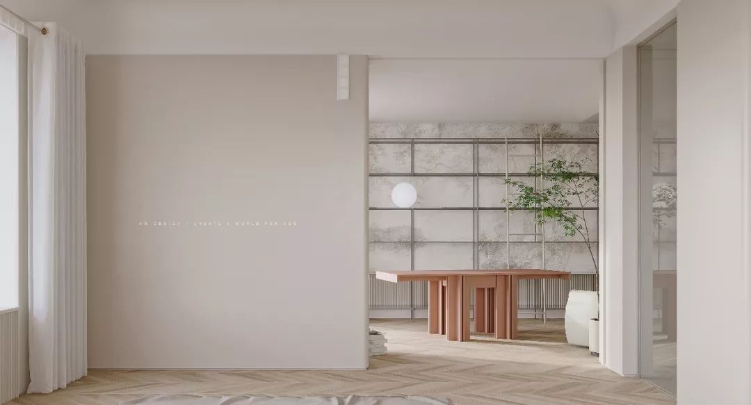 平衡几何与色彩的私宅空间-24