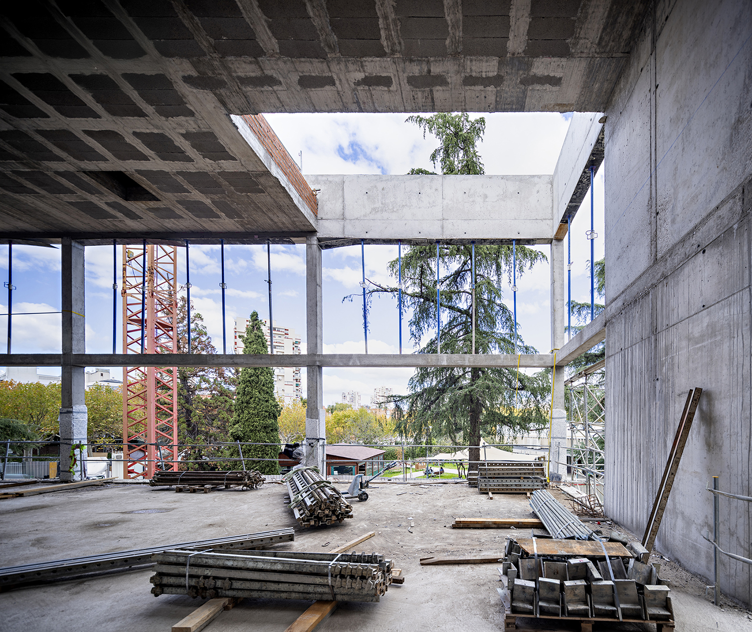 马德里法国学校图书馆丨西班牙马德里丨Alberto Campo Baeza-88