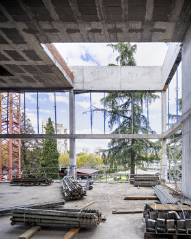 马德里法国学校图书馆丨西班牙马德里丨Alberto Campo Baeza