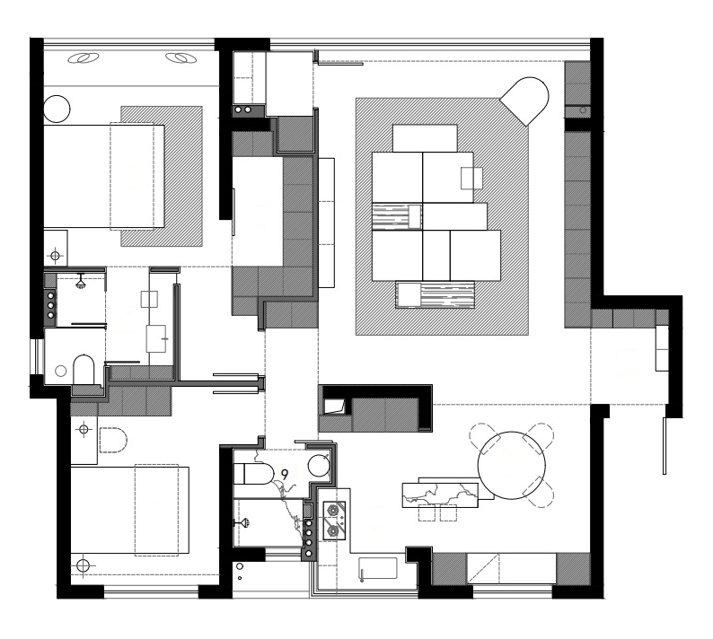 原木 · 素简  行一空间设计案例丨中国温州-81
