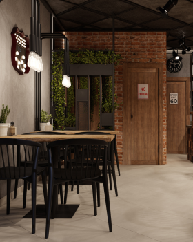 小阁楼咖啡馆  酒吧概念设计