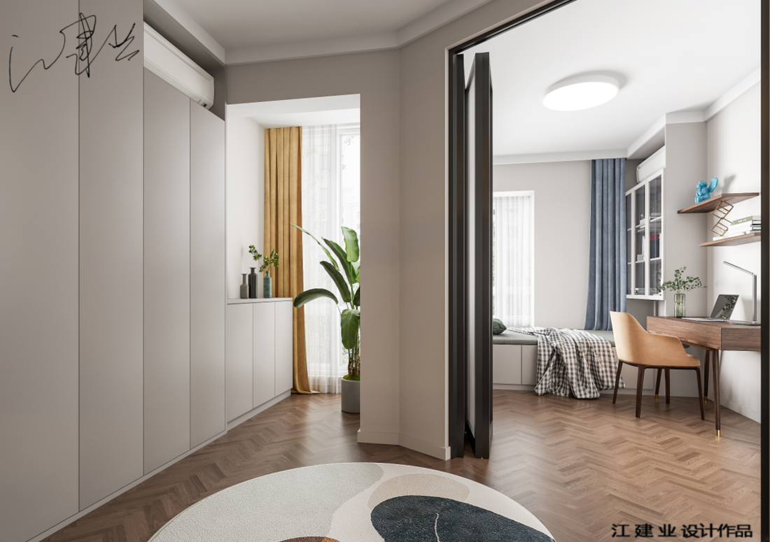 江建业简约平层家-52