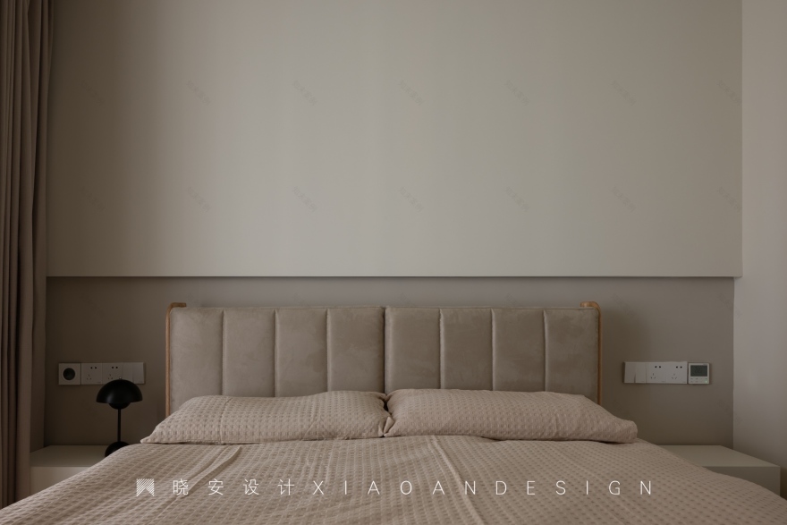 木元素+奶油质感的家丨晓安设计-44