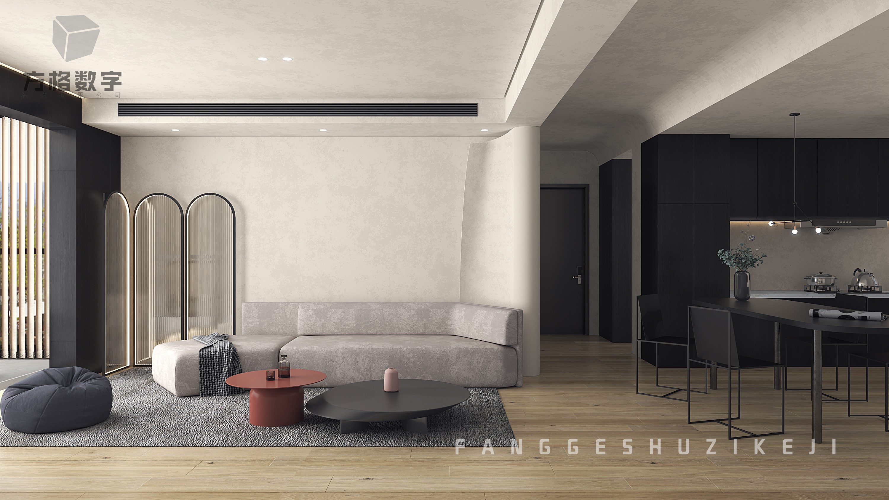 现代平层设计典范 · 简约方格视觉-7