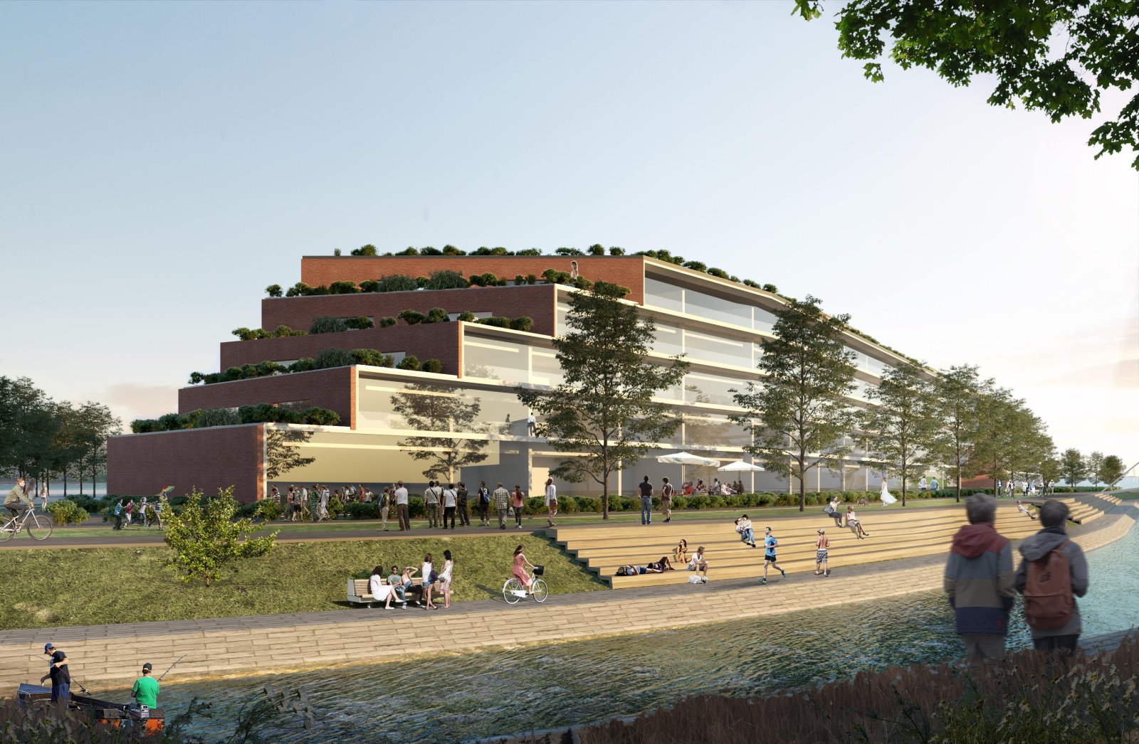 索科巴尼亚莫拉维察河河岸整治项目丨以布拉蒂斯拉夫·伊利奇为首的团队-0