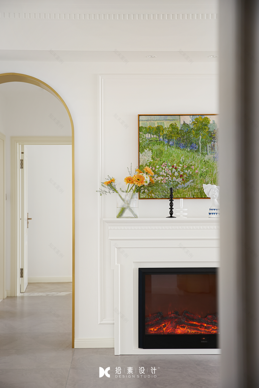 卡皮西纳花园 · 法式轻奢的多彩生活空间丨拾素設計-36