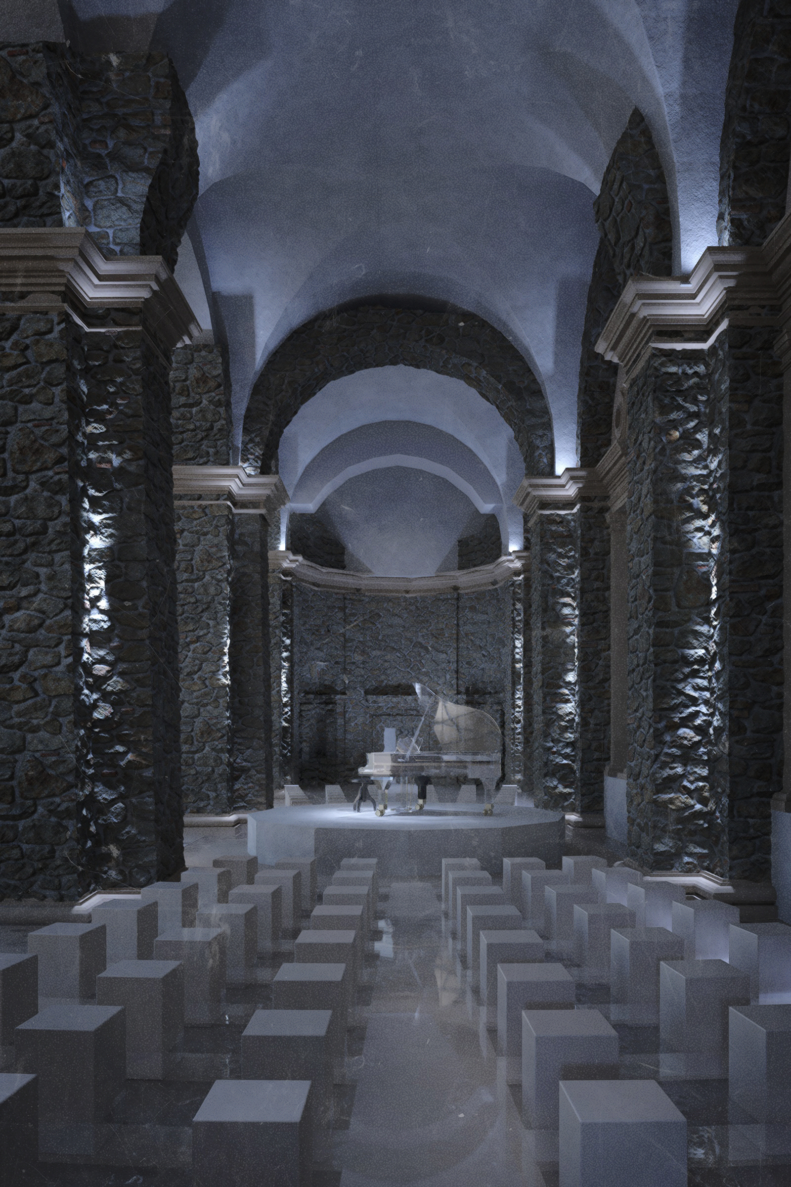 重新利用热那扎诺的宁芙庙丨意大利罗马丨Alena Kokueva,Silviya Al Ubed-47