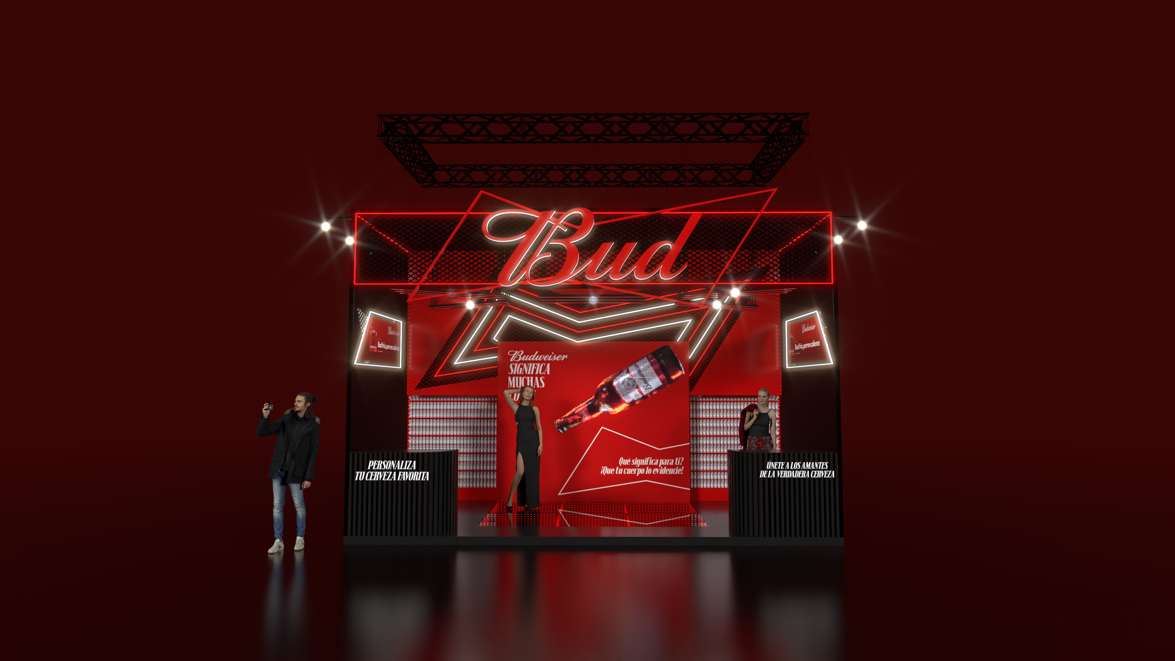Stand Budweiser - Industrial Design-4
