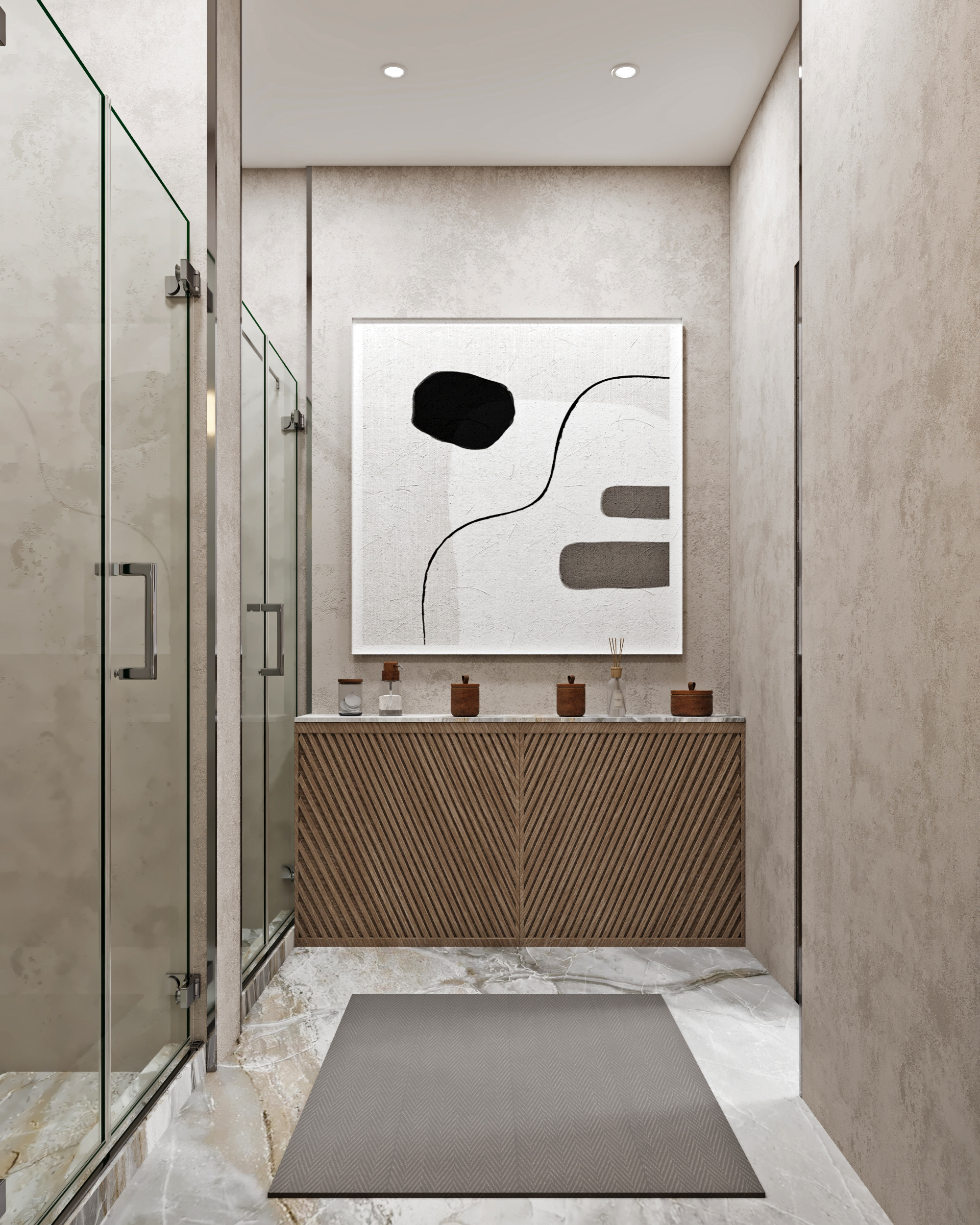 Master Bedroom with Living & Dressing & Bathroom-10