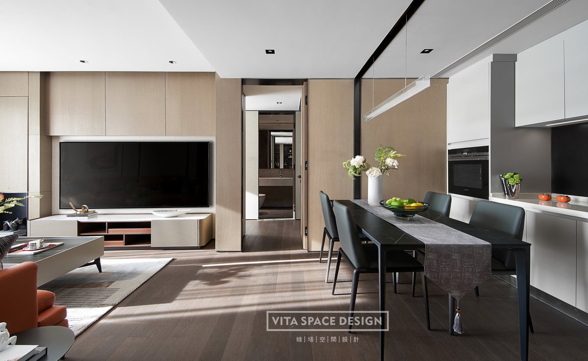 深圳北站壹号 90m2 公寓软装设计丨维塔空间设计 & vitaCASA 软装设计-18