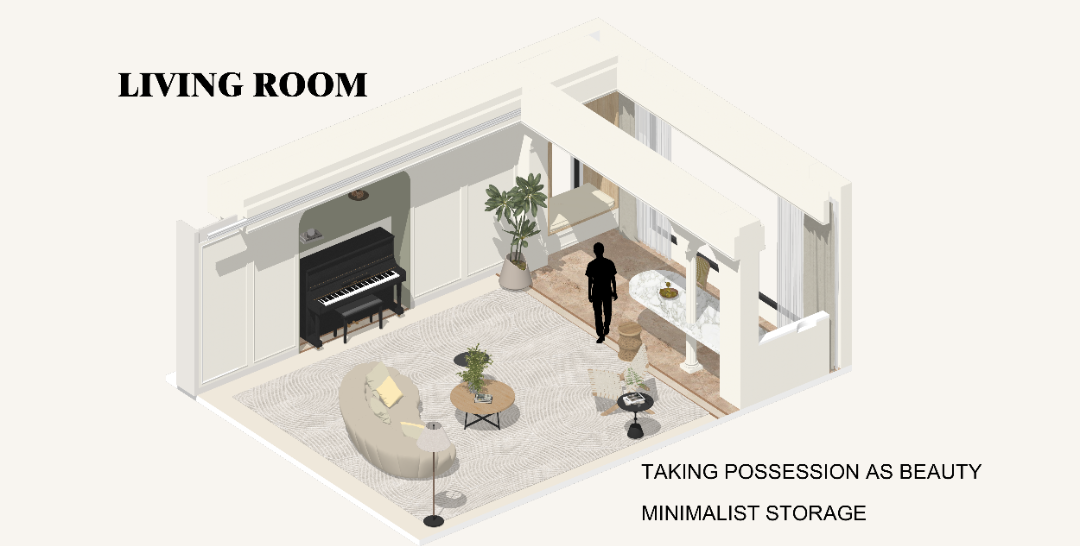 示觉设计|250㎡中海紫御豪庭，绿影泊心，拱廊叙事-20