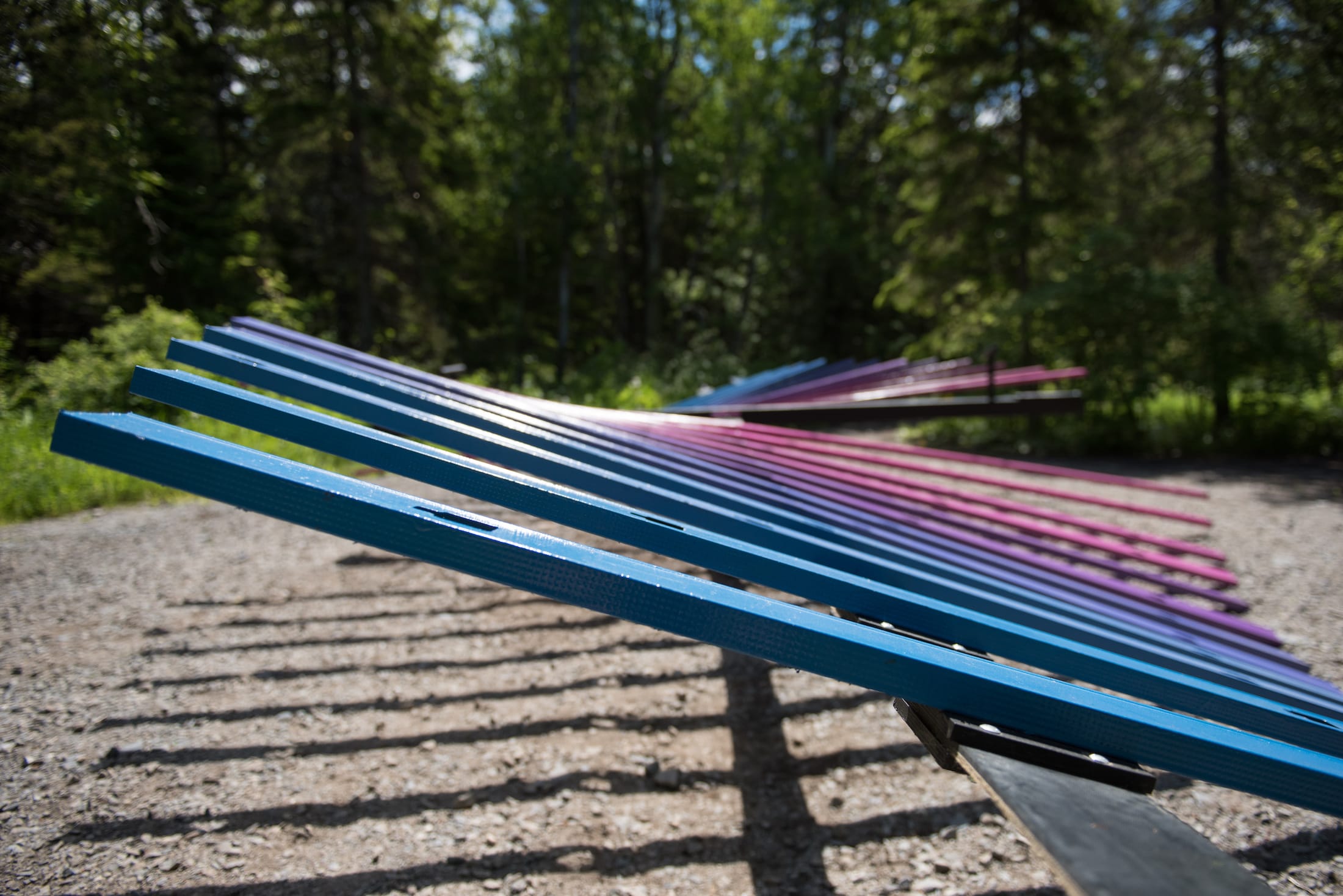 2019 加拿大国际花园节 | 彩色“岩石”结构装置引人入胜-57