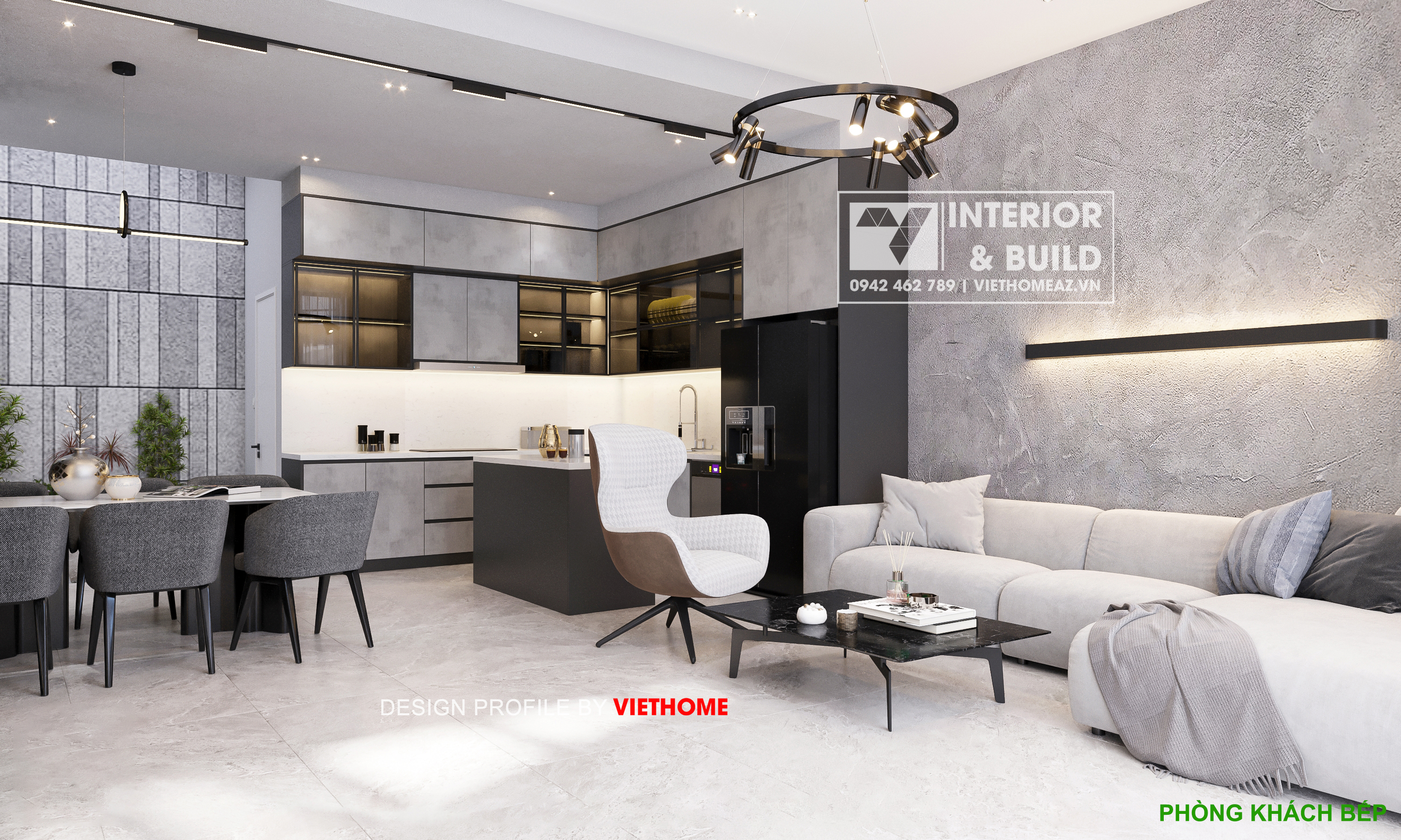 An Nhơn 现代别墅设计丨VietHome-17