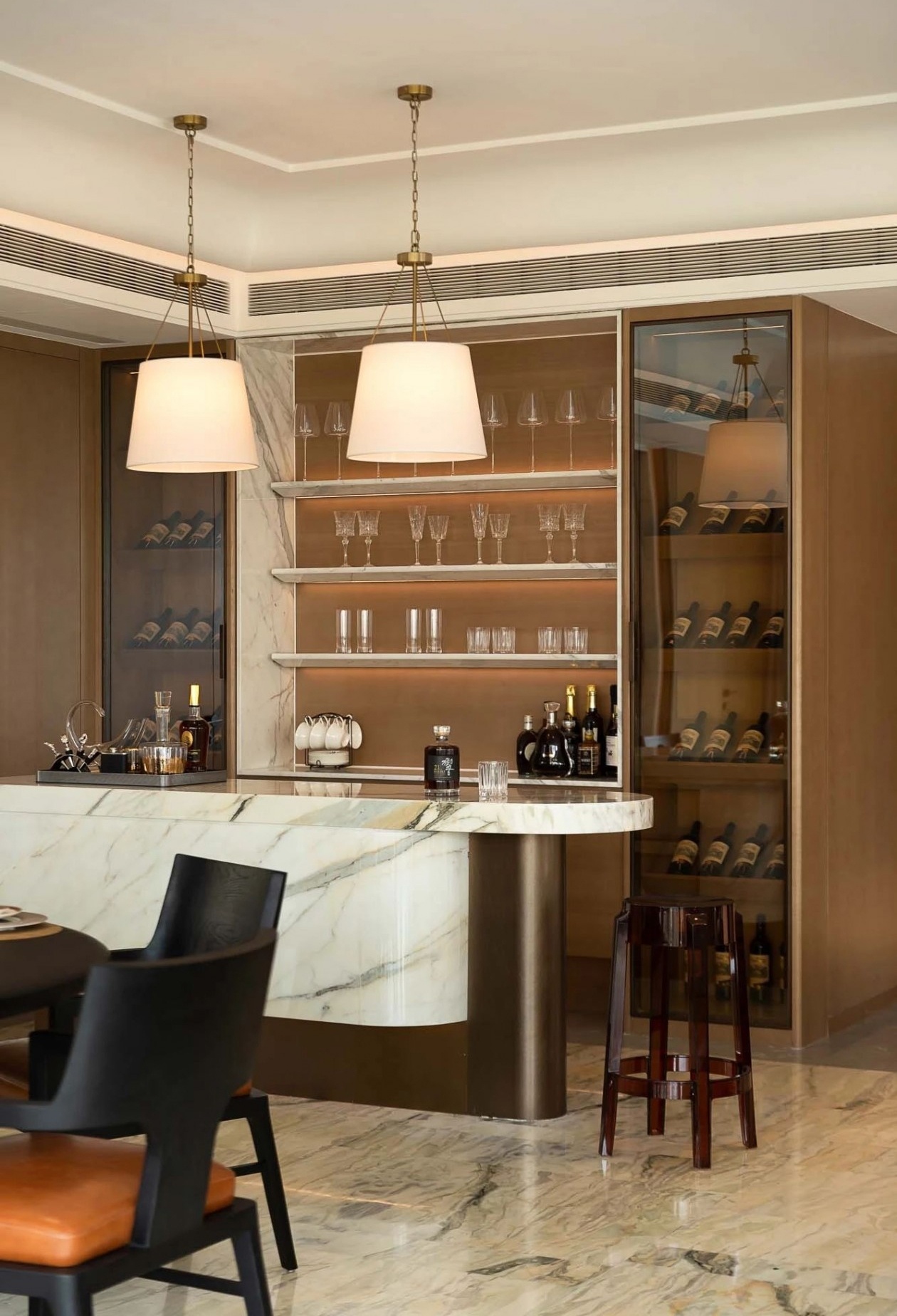 万境设计 |  台州黄岩蓝城明庐平墅样板房290㎡-8