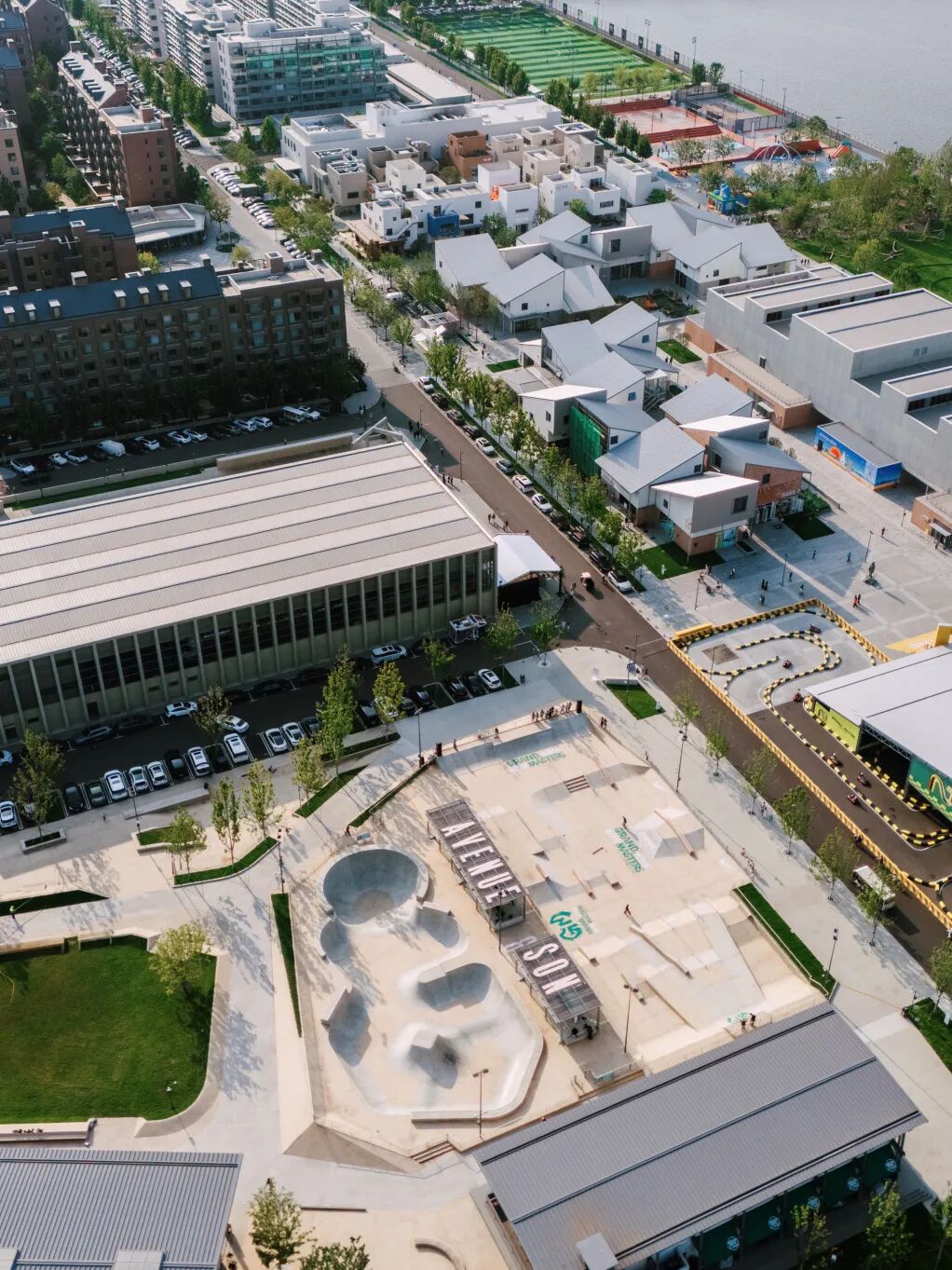 AVENUE & SON阿那亚北岸滑板公园丨中国秦皇岛丨万社设计-4