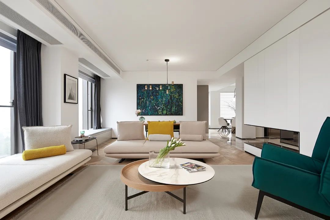 宁波 200㎡现代优雅美宅,诠释空间与人的契合点-17