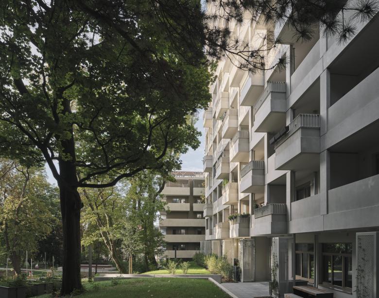 罗莎莉住房建设莱瑟大街丨奥地利-6