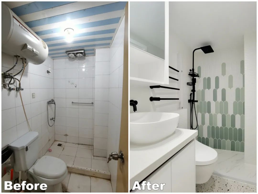 40㎡学区房改造丨波形设计-70