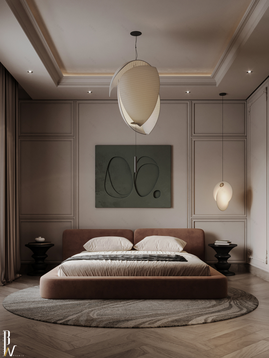 卧室设计丨Black N White-14