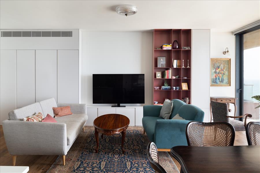 老旧公寓全面翻新设计项目丨以色列丨A3设计工作室,希兰·米蒙·巴尔和加利·德尔·维兹尔-9