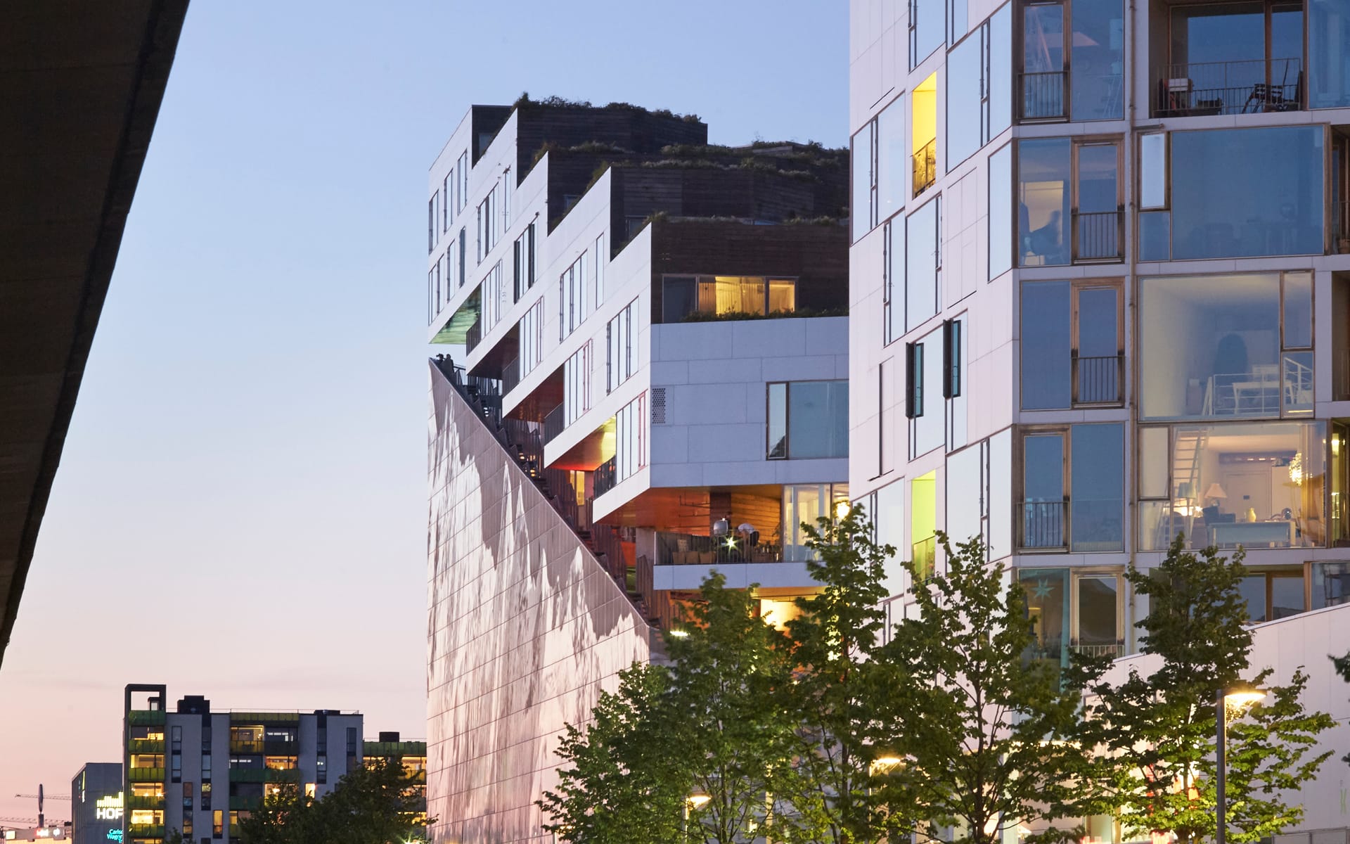 丹麦哥本哈根山地住宅丨BIG – 比亚克·英格斯集团-40