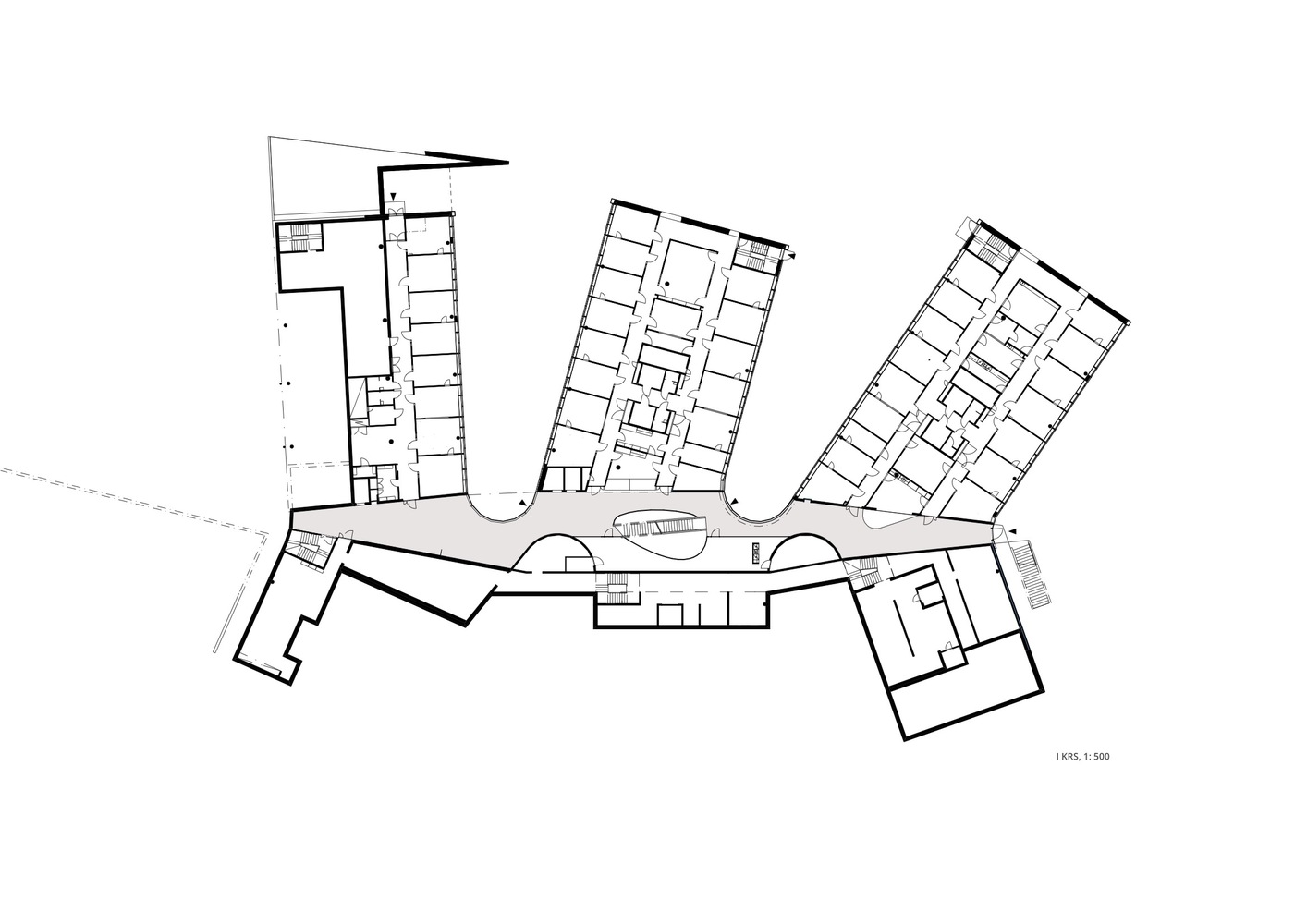 芬兰坦佩雷 Tipotie 健康中心——雕塑般的医疗空间设计-48