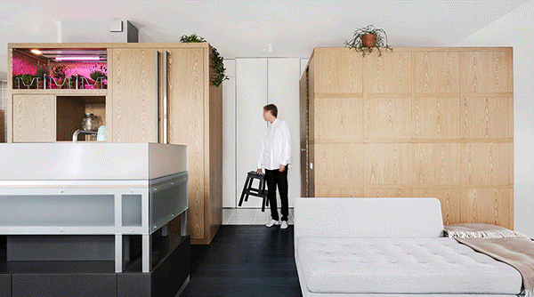 117㎡ 两室一厅，简单不失设计感-0