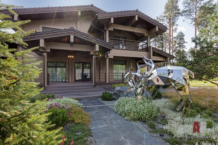 Белоостров的两层木结构住宅及配套设施丨俄罗斯圣彼得堡丨建筑师Андрей Перепечко,Игорь Булатов-11