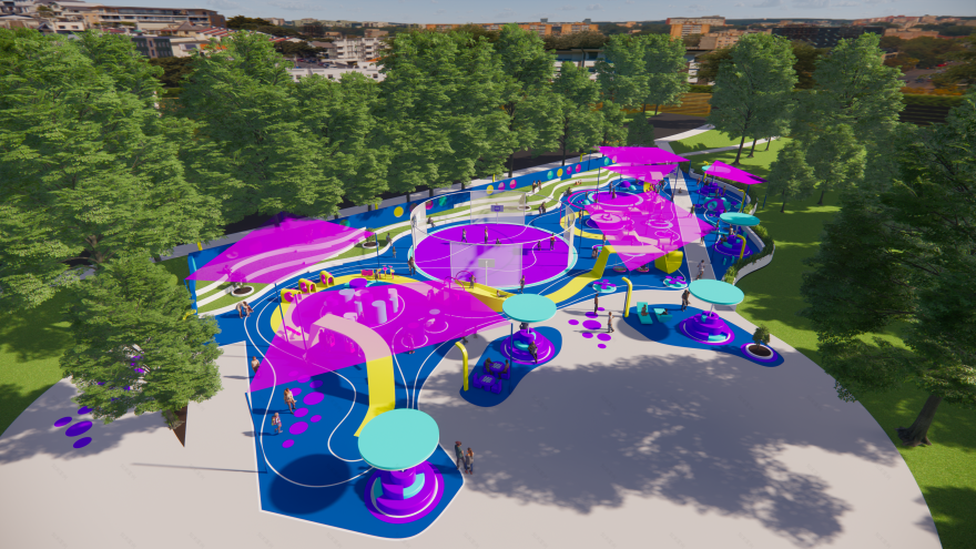 Waller Park(沃勒公园)包容性游乐空间-8