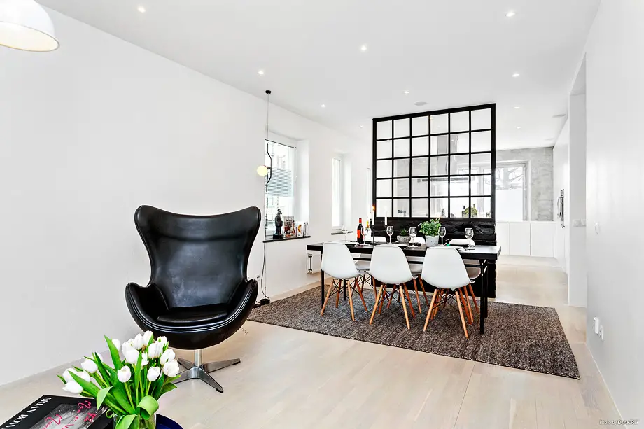 开放式厨房的完美解决方案 | 半开放式隔墙设计-5