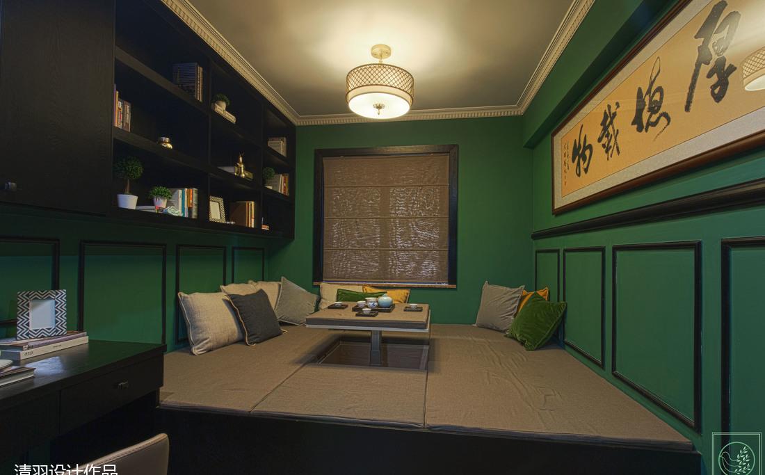 平层丨【清羽设计】MoonHouse-21