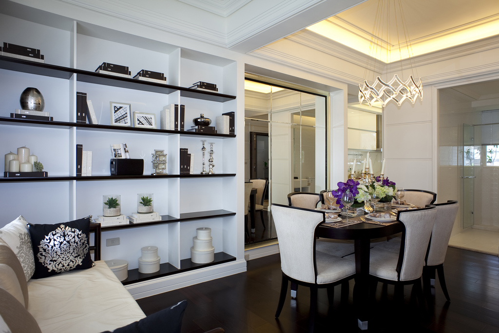 豪华别墅 现代风格摩根设计 景上河样板房-18