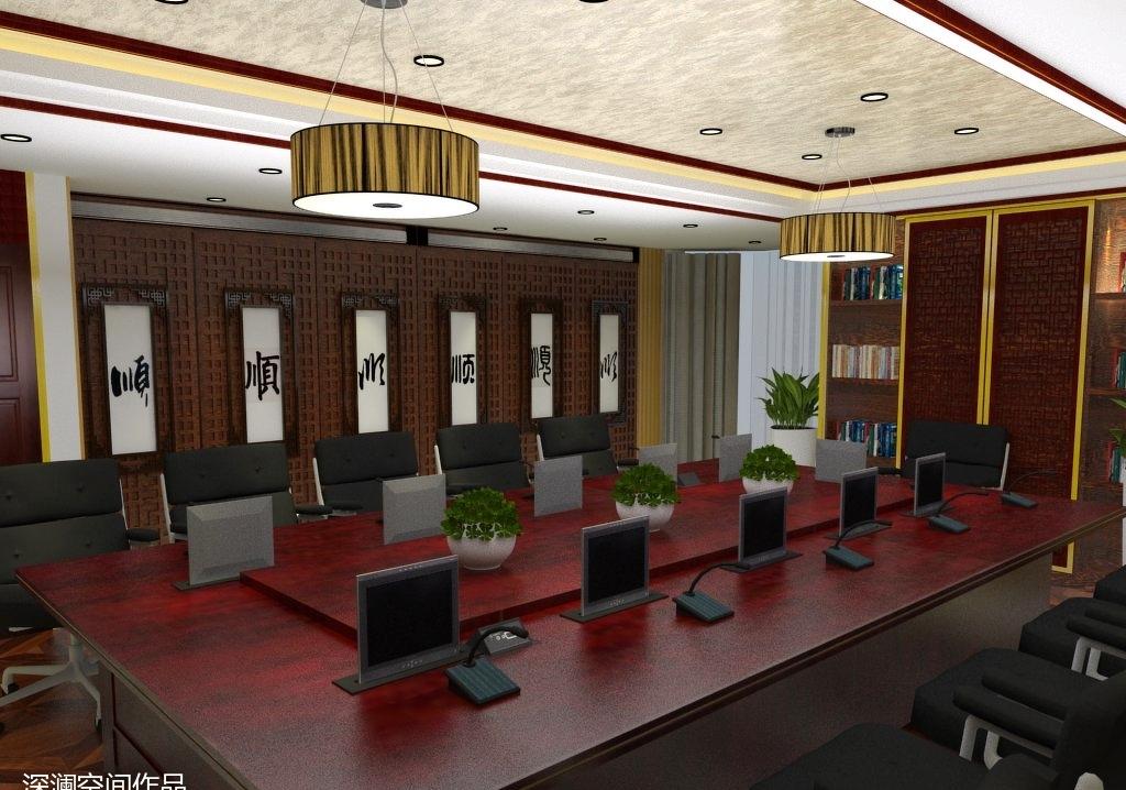 国贸大厦汉鼎集团总部办公室【中式】设计鉴赏-8