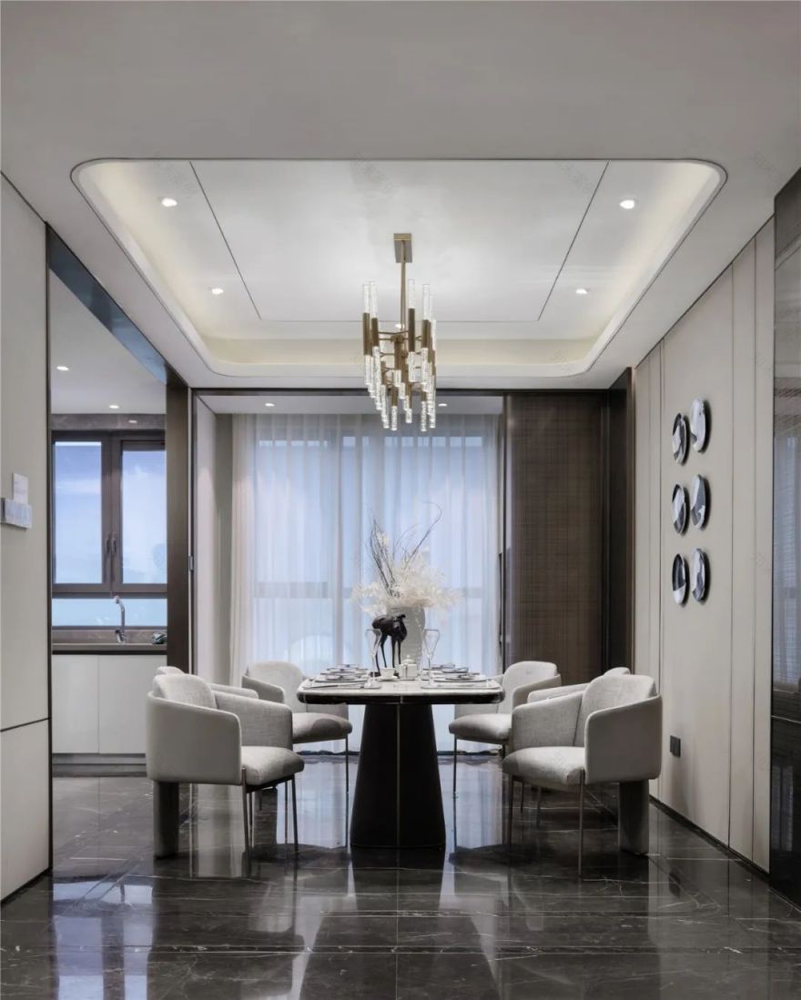 德方圆 | 160平样板间 水之绿 泉之韵-26