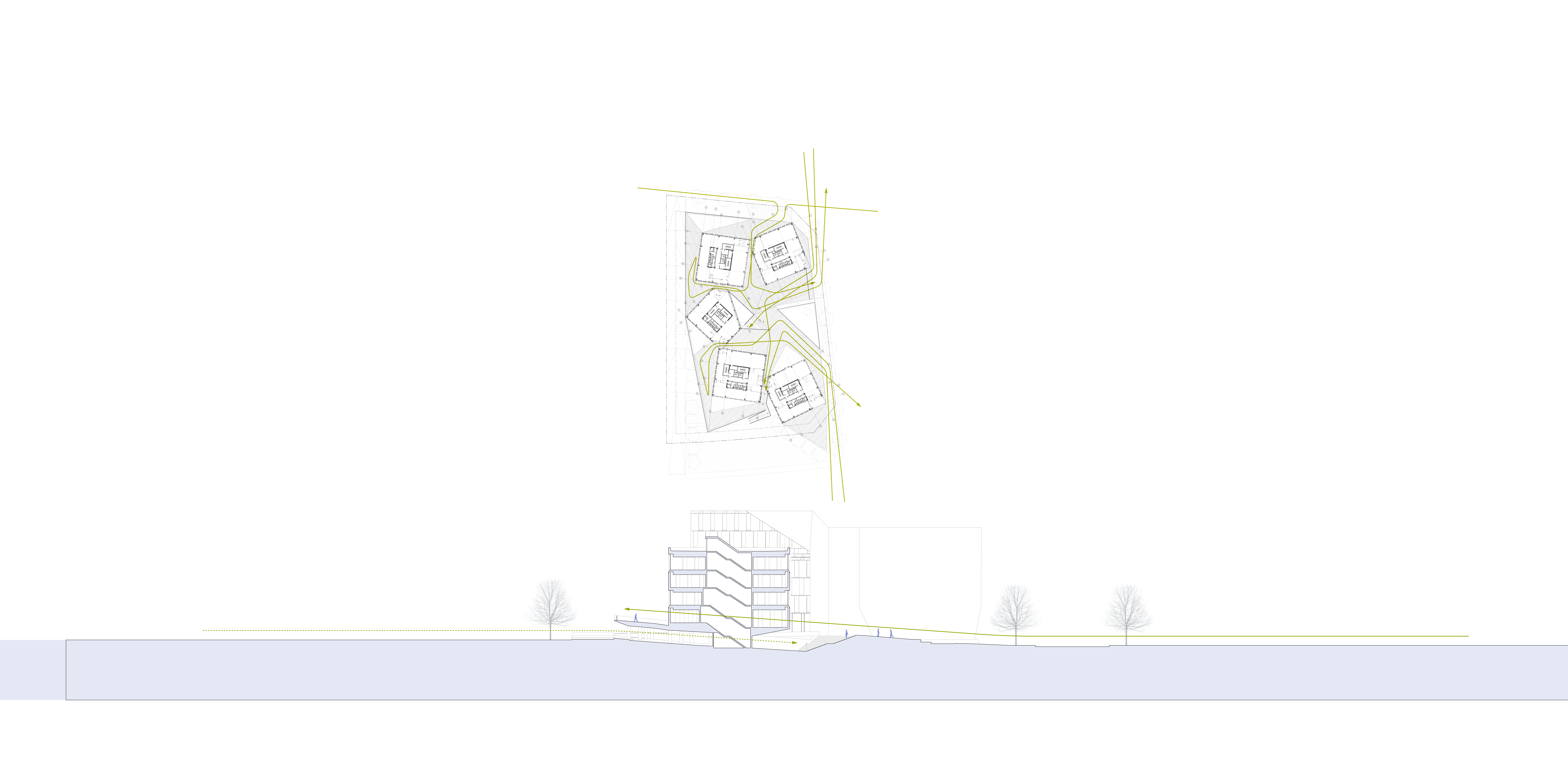 鄂尔多斯旋转立方体办公楼-15