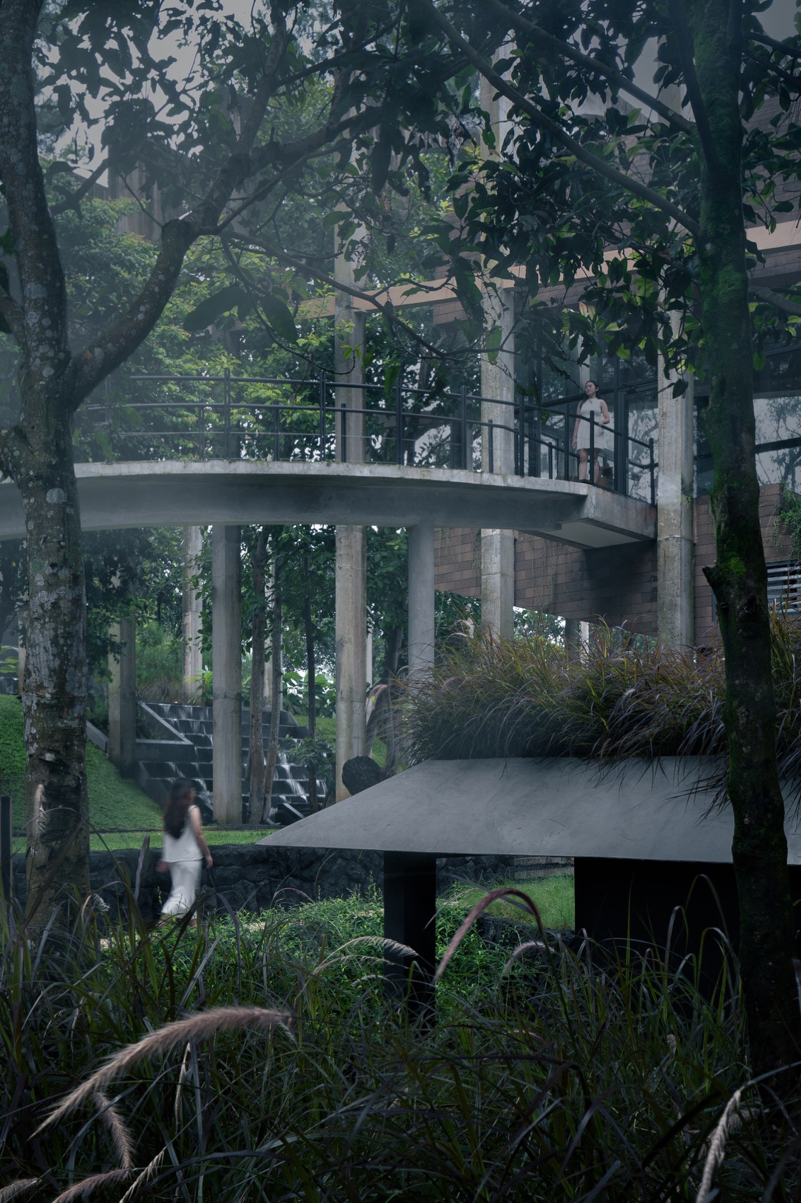 圣殿隧道花园丨印度丨RAD+AR-112