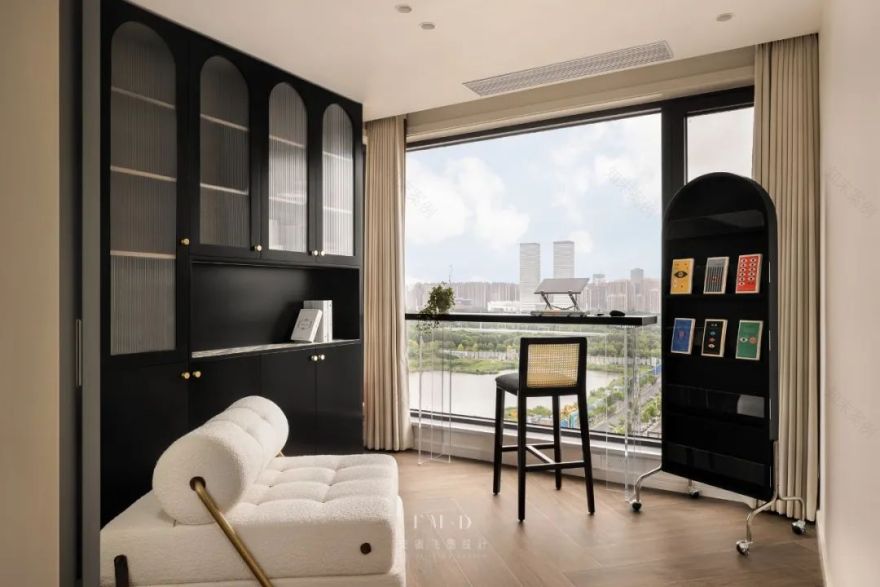 双人书房设计丨飞墨家-68