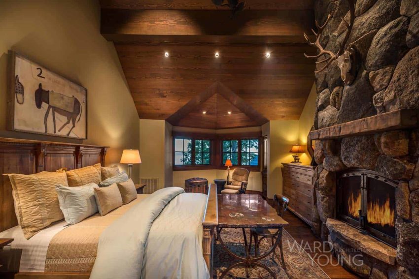 Luxury Lake Lodge created by Ward Yonge Architecture to provide an old fashioned family getaway 由WardYonge建筑创建的豪华湖小屋，以提供老式的家庭度假-29