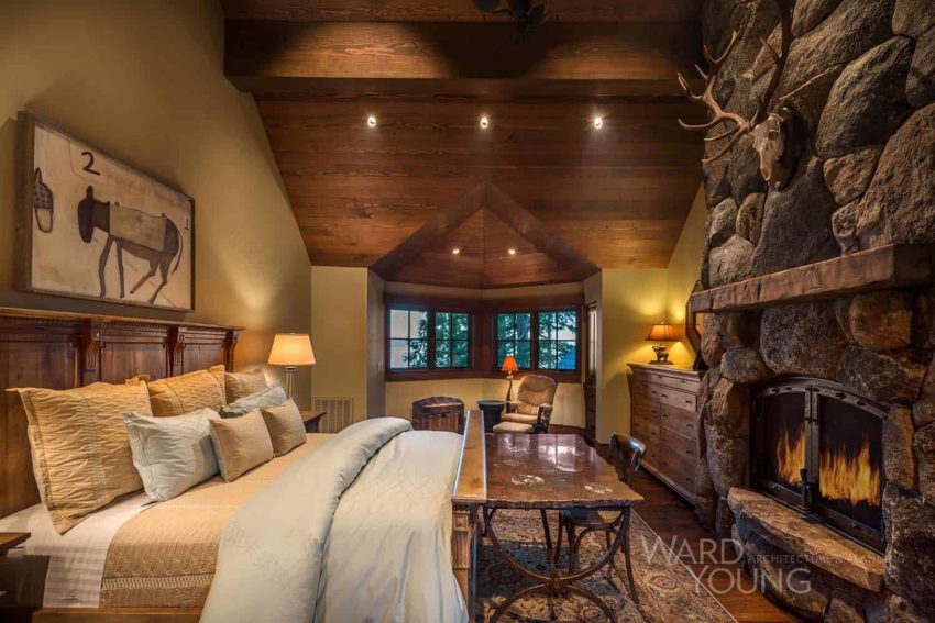 Luxury Lake Lodge created by Ward Yonge Architecture to provide an old fashioned family getaway 由WardYonge建筑创建的豪华湖小屋,以提供老式的家庭度假-29