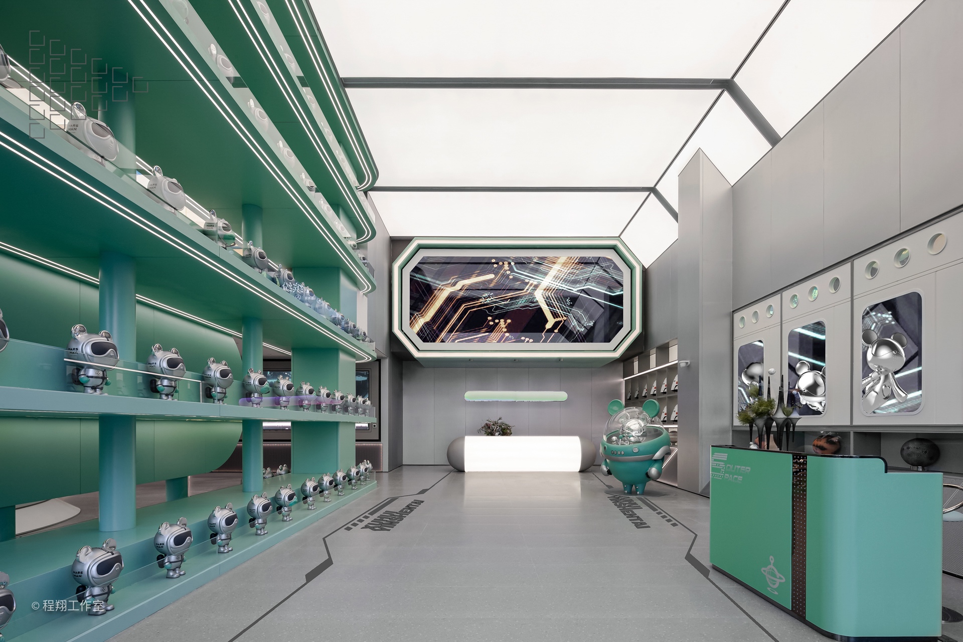 旭辉银盛泰济南甸柳翰林府售楼处丨中国济南丨MOD墨设设计-7