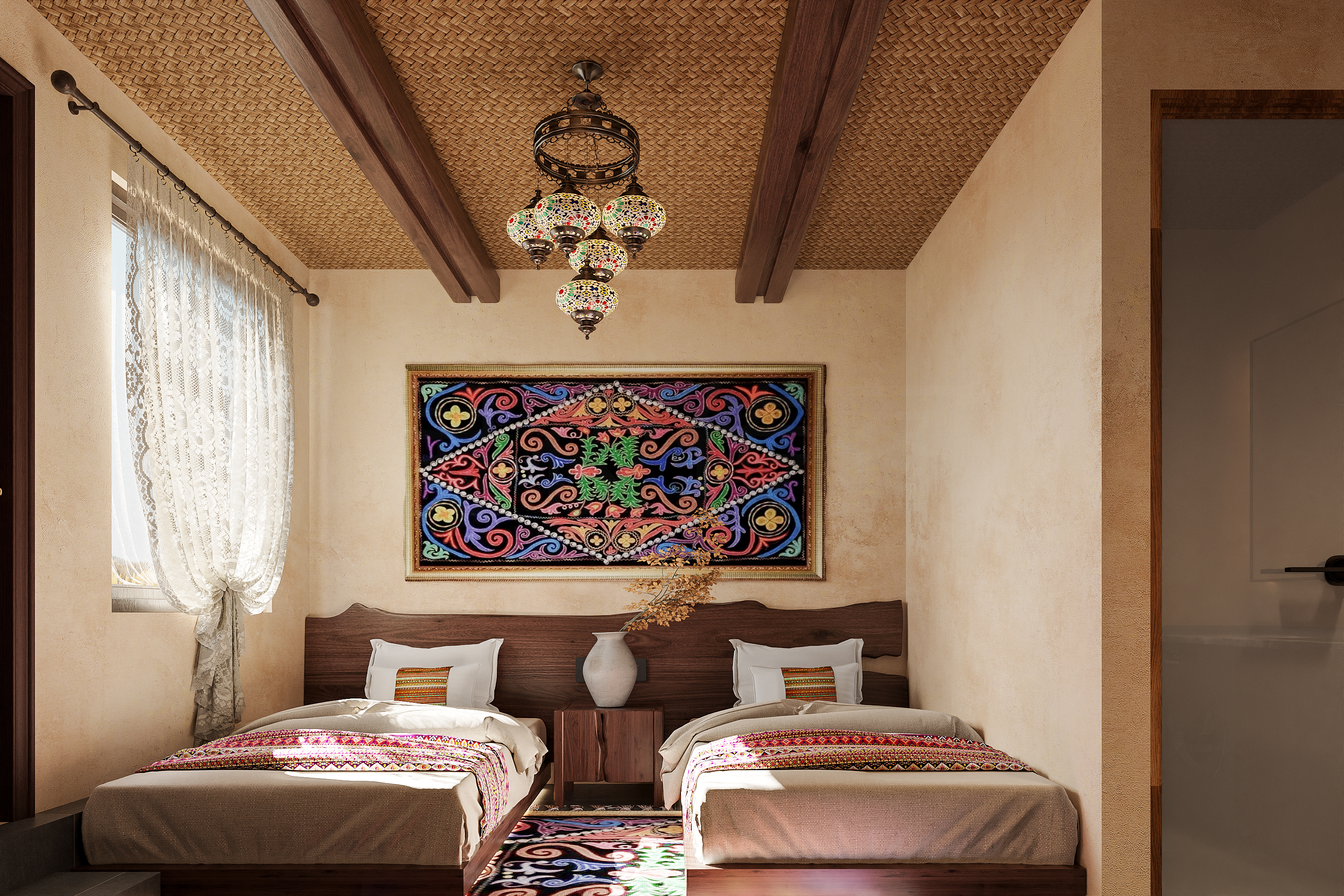 一个具有民族特色的民宿环境-5