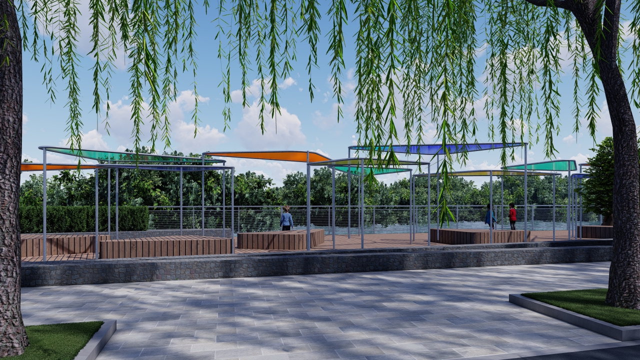 东北某地滨水观景平台-13